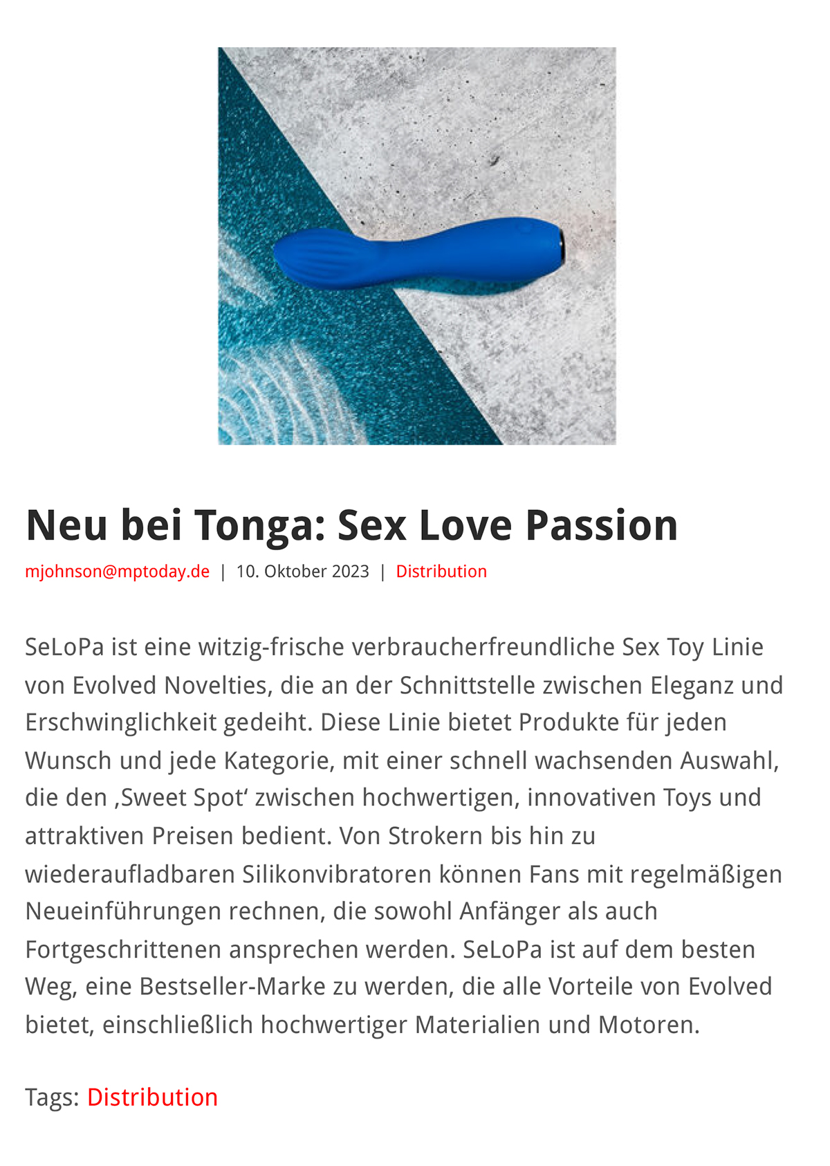 2023-10 eLine Online - Sex Love Passion